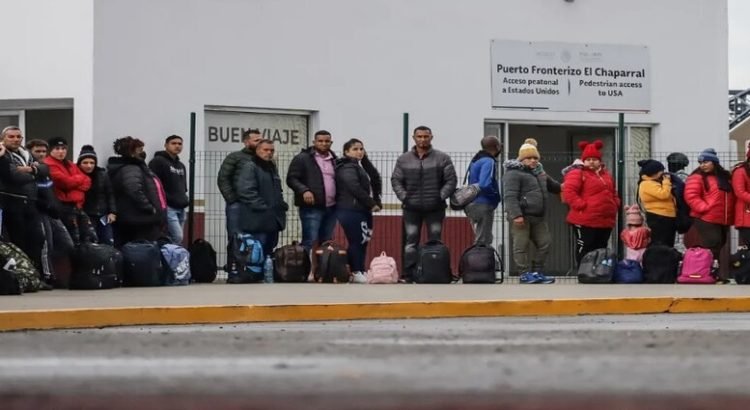 Cruce de migrantes en Tijuana aumentó un 31% en el año