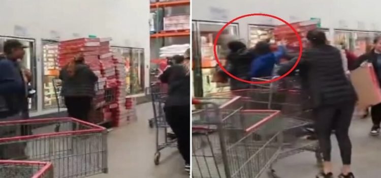 Tijuanenses le arrebatan a revendedora roscas de Costco