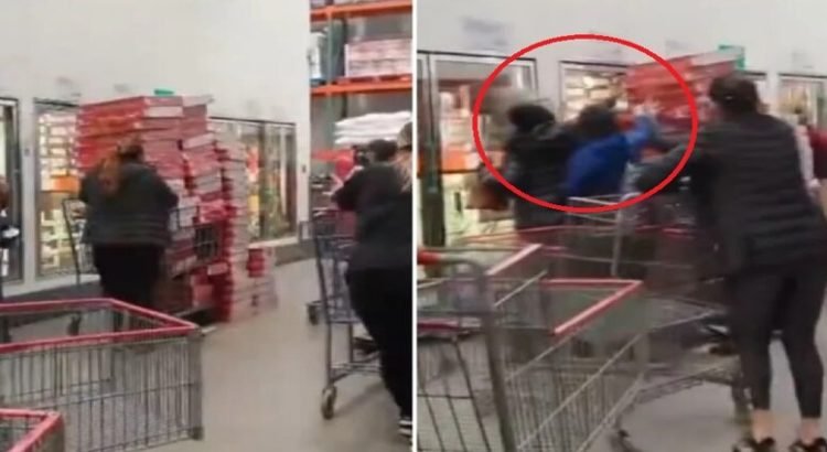 Tijuanenses le arrebatan a revendedora roscas de Costco