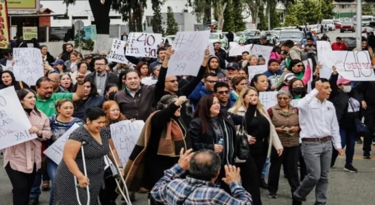Exigen la aprobación de reforma de reducción de jornada laboral en Tijuana