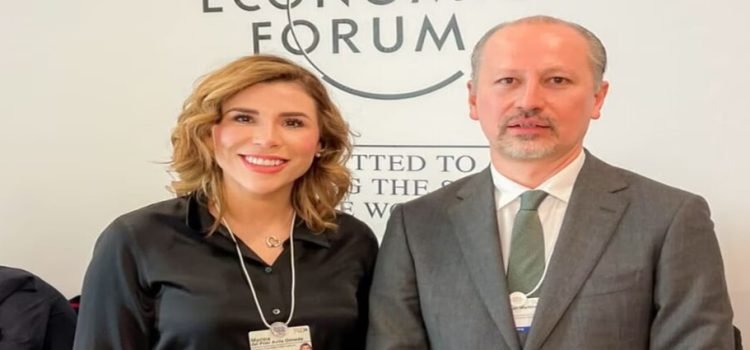 Marina del Pilar Avila Olmeda impulsó acuerdos en el Foro Económico Mundial
