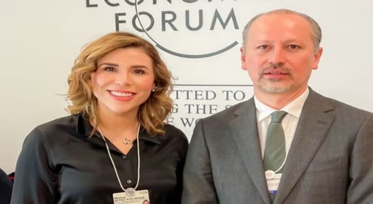 Marina del Pilar Avila Olmeda impulsó acuerdos en el Foro Económico Mundial