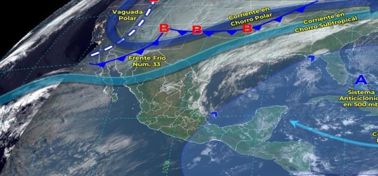 BC espera fuertes lluvias por el frente frío 33 y la sexta tormenta invernal