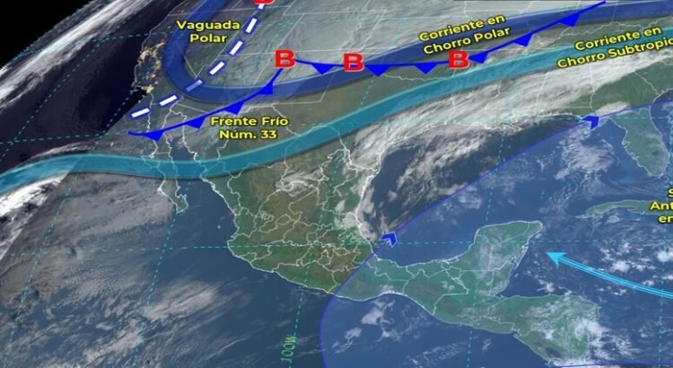 BC espera fuertes lluvias por el frente frío 33 y la sexta tormenta invernal