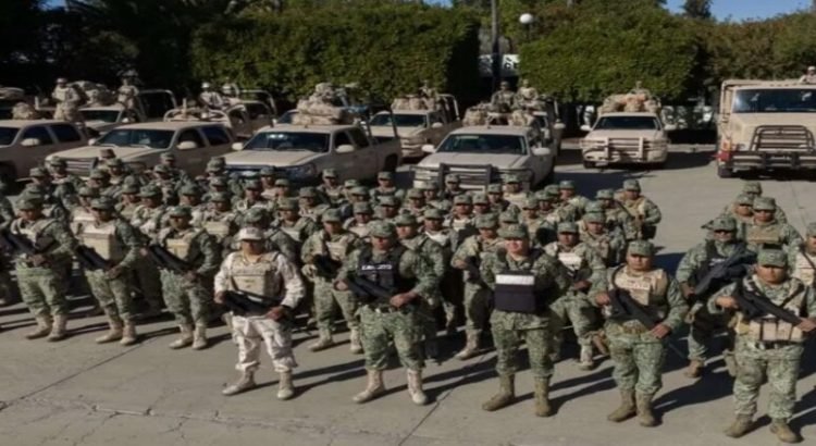 Llegan 600 elementos del Ejército a Tijuana