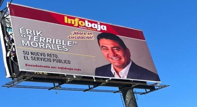 El TJEBC ordenó retirar publicidad del “Terrible” en Tijuana