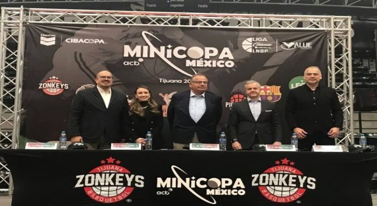 Tijuana será sede de la MiniCopa México de baloncesto