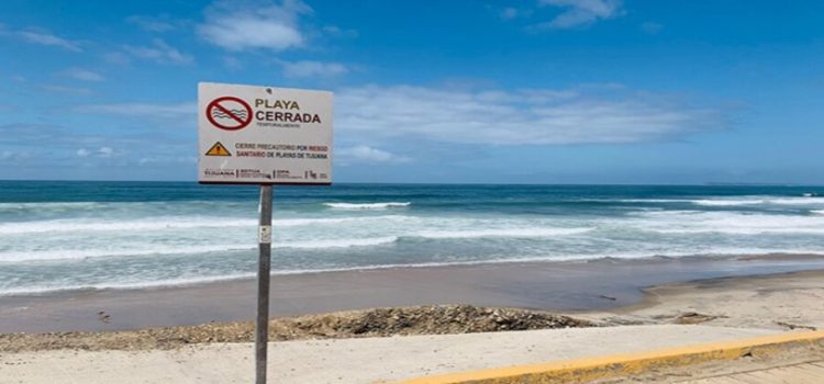 Cierran 6 playas de Tijuana por contaminación