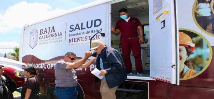Centros de salud móviles darán atención gratuita del 2 al 6 de abril en BC