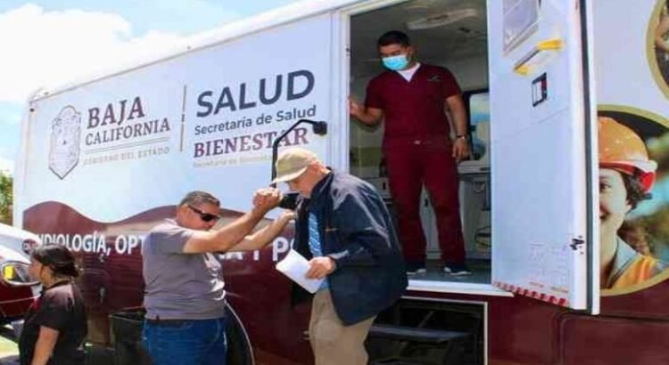 Centros de salud móviles darán atención gratuita del 2 al 6 de abril en BC