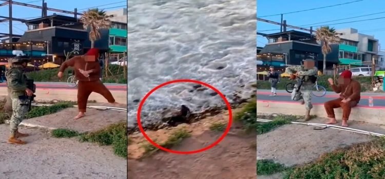 Joven lanza a turista por acantilado en Tijuana, lo hallan muerto horas después