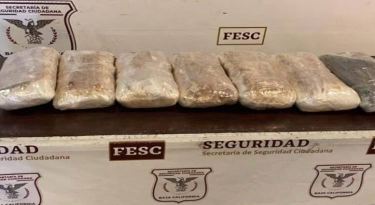 Encuentran más de 27 Kg de metanfetamina en Playas de Tijuana