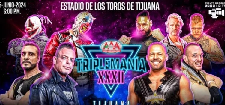 Llega la Triplemanía XXXII a Tijuana
