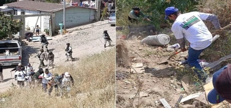 Colectivo localiza fosa clandestina en Tijuana Colectivo localiza fosa clandestina en Tijuana