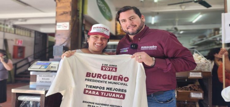 Burgueño promete apoyo económico a comerciantes de Tijuana
