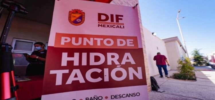 Instalarán puntos de hidratación ante posible alza de temperatura