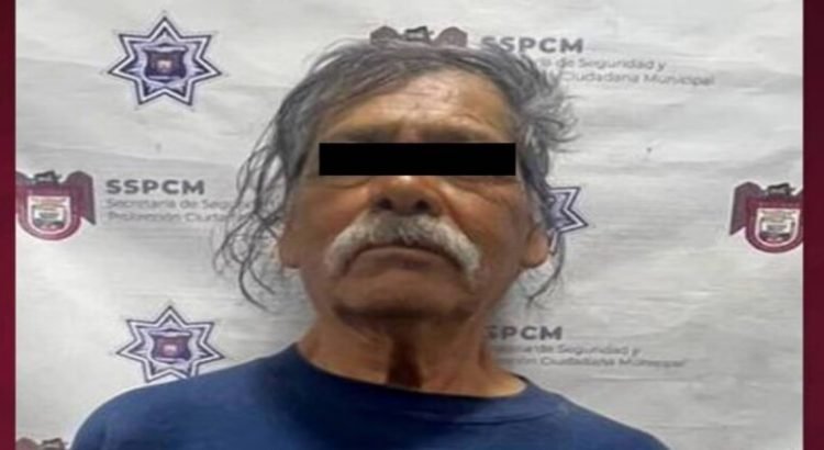 Detienen a adulto mayor por abuso sexual contra una menor