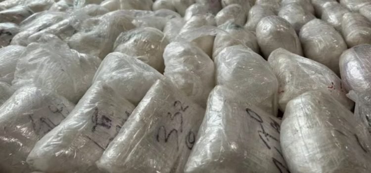 Decomisan millonario cargamento de metanfetamina