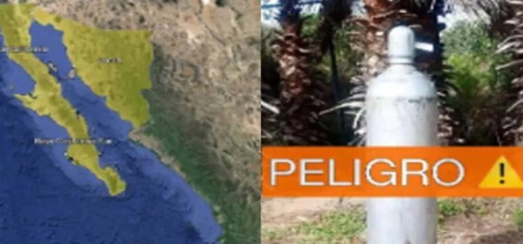 Emiten alerta por robo de cilindros de gas cloro en Baja California