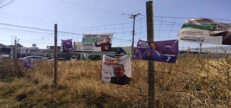 Congreso de BC pide al IEE BC retirar “basura electoral”