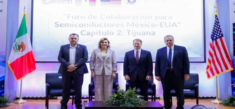 Marina del Pilar encabezó el Segundo Foro de Colaboración de Semiconductores México-Estados Unidos