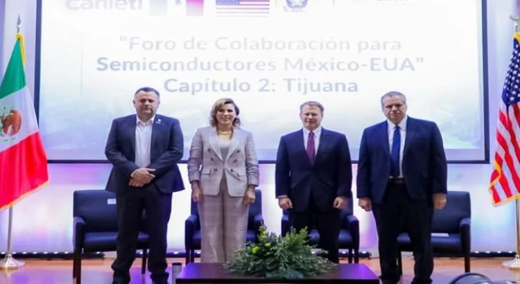 Marina del Pilar encabezó el Segundo Foro de Colaboración de Semiconductores México-Estados Unidos