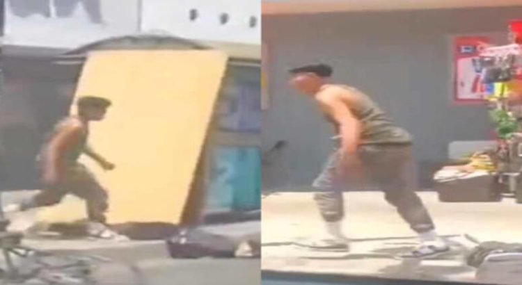 Sujeto roba cartera de hombre baleado en Tijuana