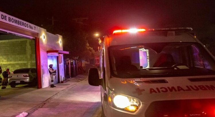 Bomberos de Tijuana auxiliaron a un hombre herido