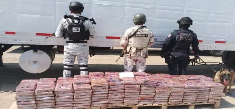 Aseguran 455 kilogramos de cocaína