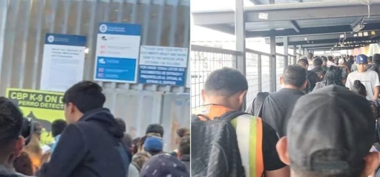 Garitas de Tijuana a San Diego afectadas por falla mundial en Microsoft