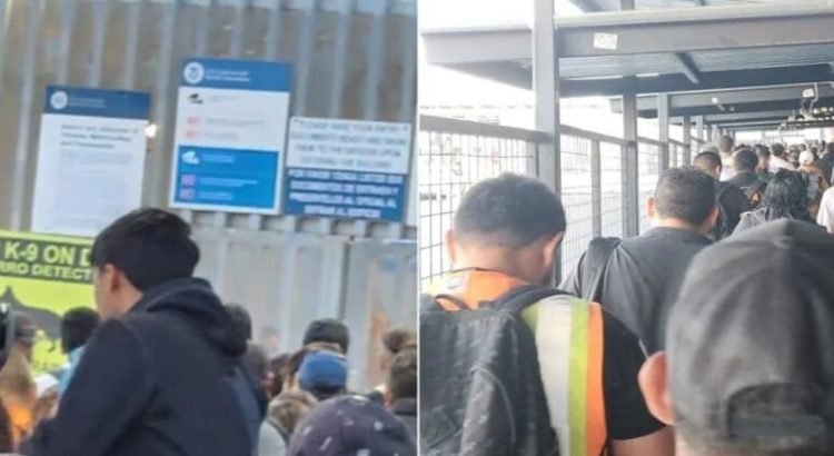 Garitas de Tijuana a San Diego afectadas por falla mundial en Microsoft