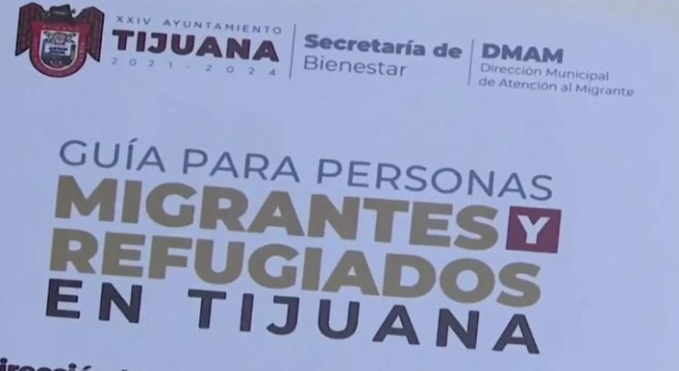 Actualizan guía para personas migrantes y refugiados en Tijuana
