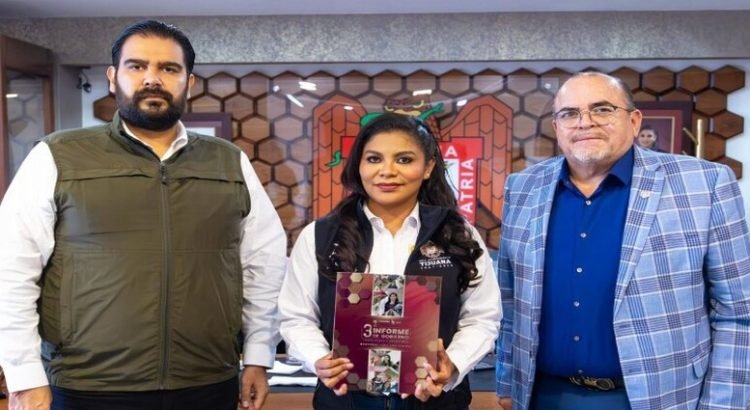 Alcaldesa Montserrat Caballero entrega su tercer informe de gobierno
