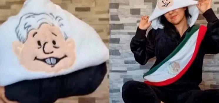 Joven causa sensación en redes con su Pejepijama