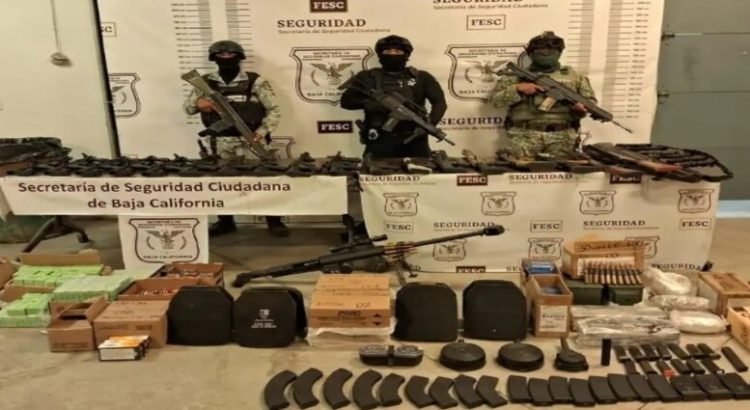 Ejército y GN aseguran 28 mil cartuchos y 26 armas de fuego