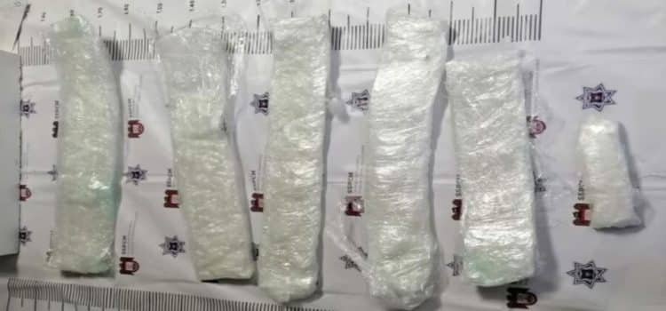 Decomisan en “mula ciega” más de 11 kilos de ‘crystal’