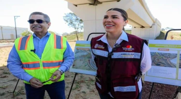 La gobernadora Marina del Pilar inauguró el nodo vial El Sauzal en Ensenada