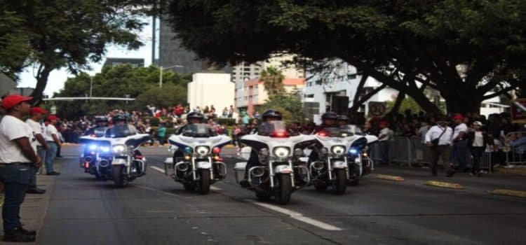 Desfile cívico militar por Independencia de México