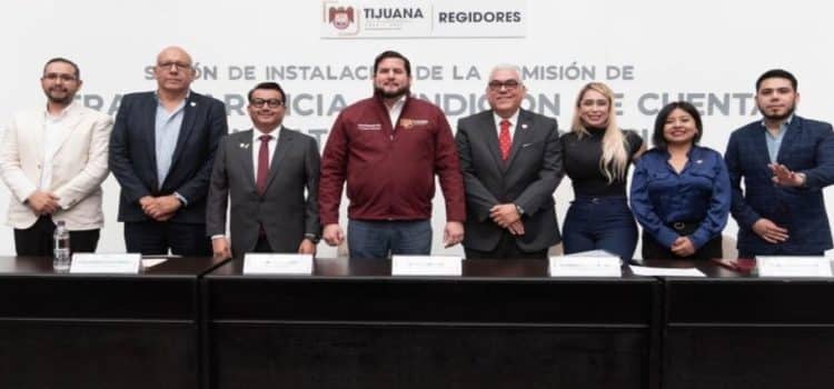 Instalan comisión de transparencia, rendición de cuentas y combate a la corrupción en Tijuana