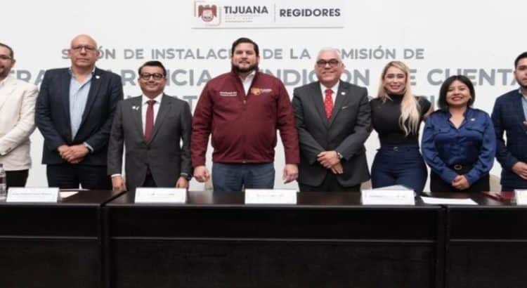 Instalan comisión de transparencia, rendición de cuentas y combate a la corrupción en Tijuana