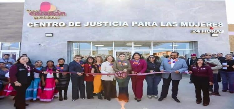 Gobernadora inaugura Centro de Justicia para las Mujeres en Baja California; para erradicar la violencia de género