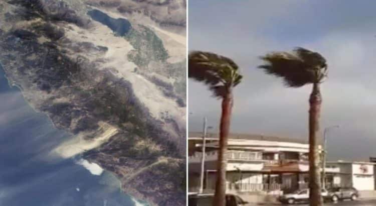 Emiten alerta por vientos de Santa Ana en Tijuana, activan servicios de emergencias