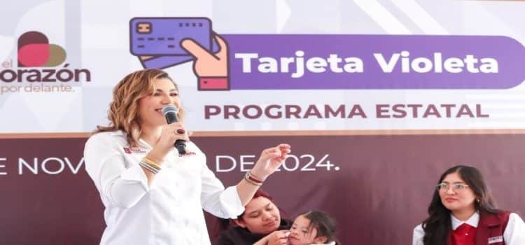 Entregan nuevas “tarjetas violeta” en Baja California