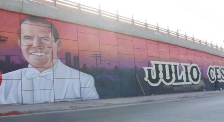 Homenajean a Julio César Chávez con mural en Tijuana