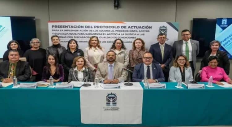 Poder Judicial de Baja California presenta protocolo para atención a personas con discapacidad