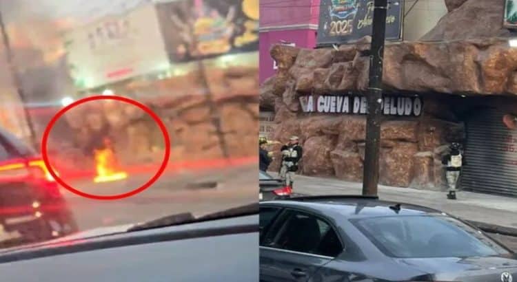 Provocan incendio frente a club nocturno en Tijuana