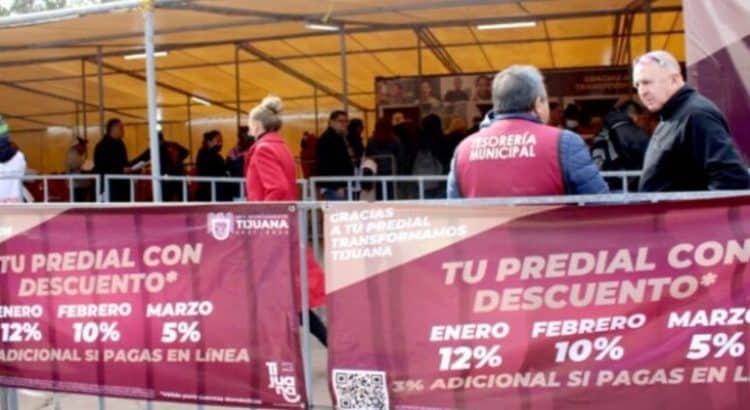 Gobierno de Tijuana anuncia 12% de descuento en pago de predial en enero