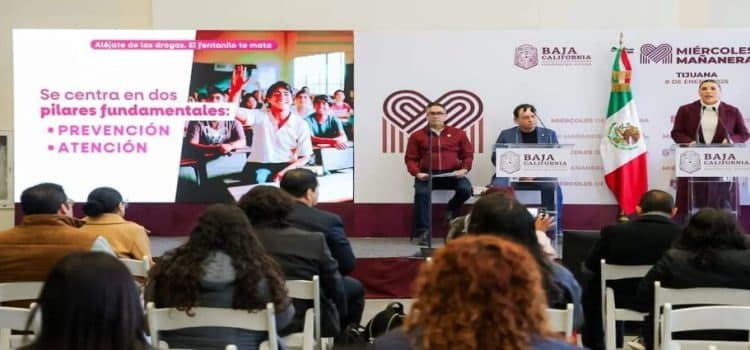 Baja California se une a campaña nacional contra el fentanilo