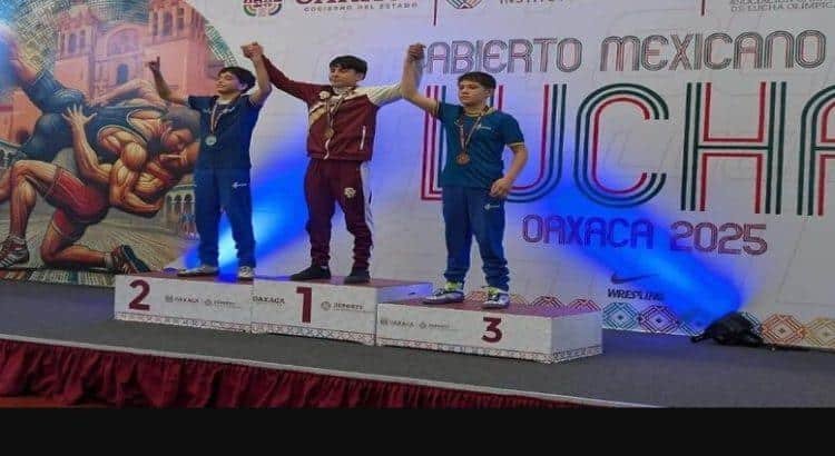 Baja California se lleva seis oros en el Abierto Mexicano de Luchas Oaxaca 2025