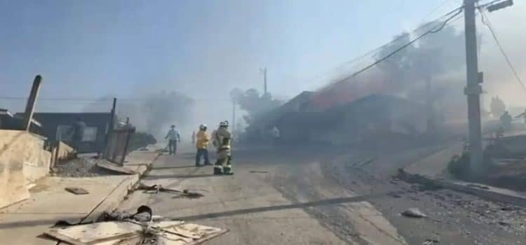 Tijuana registra 248 incendios en cuatro días; dos personas perdieron la vida